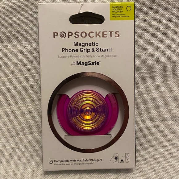 Magsafe Hot Pink Popsocket - Picture 2 of 4